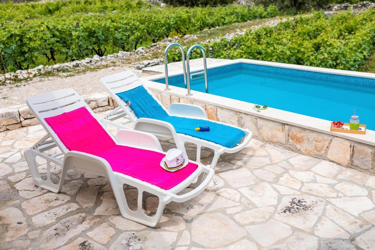 Вилла Vineyard House & Olive Grove House Рачишче Экстерьер фото